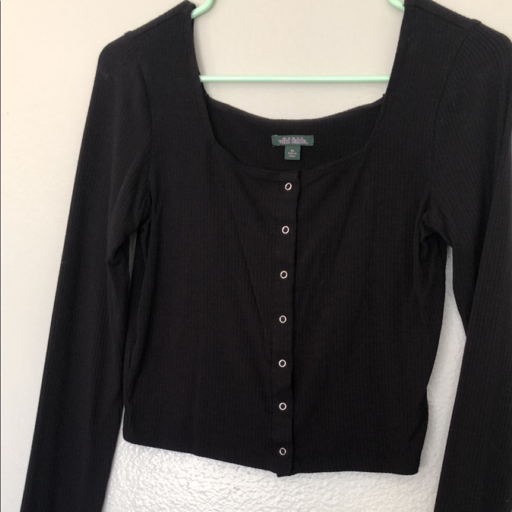 never worn target xs long sleeve crop